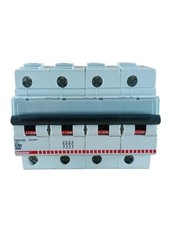 Bticino btdin250h automatic magnetic thermal switch 4p 50a 25ka f84v//50