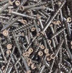5 LBS CEDAR 305 STAINLESS STEEL 2 1/4″ Finish Trim Star Drive DECK SCREWS