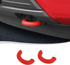 Tow Hook Cover for 2004-2024 F150 and 2017-2021Tundra and 2021-2024 Red Standard