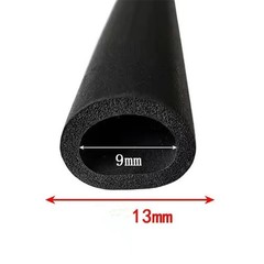 1X Dia.3mm 4mm 6mm-20mm Waterproof Pipe EPDM Rubber Foam Sponge Seal Strip Round