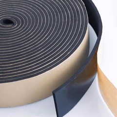 Neoprene Self Adhesive Backed Foam Sponge Strip Roll Sheet Tape Sticky Seal EPDM