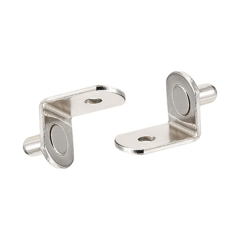 5mm Shelf Support Peg Bracket Pegs with Hole L-Shaped Support 20Pcs