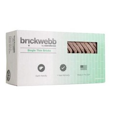 Old Mill Brick Rushmore Thin Singles Clay Corner Building Block Box of 25