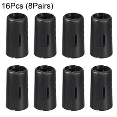 16pcs Wire Shelf Clips 1/2 Inch Wire Shelving Lock Clips Plastic