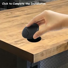 80mm Computer Desk Table Grommet Cable Tidy, Port Outlet Wire Hole Surface Cover
