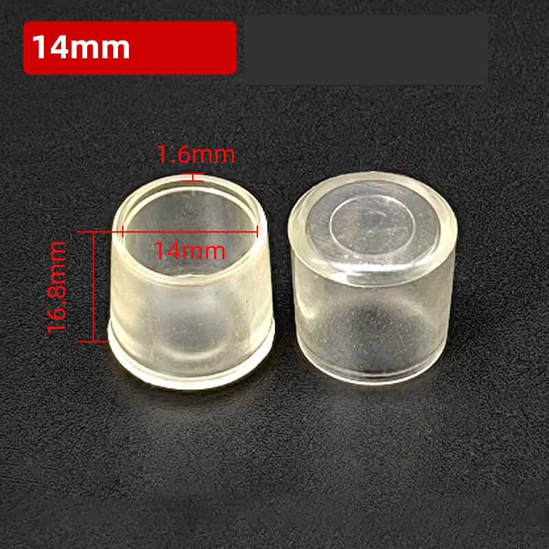 PVC Clear Rubber Chair Leg Caps Covers Furniture Table Feet Floor Protectors Pad