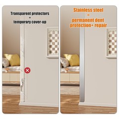 304 Stainless Steel Corner Guards 5-Pack Wall Protector Rounded 2x2x48 Inch