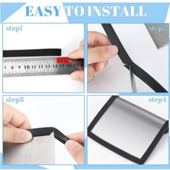 1~12mm Rubber Edge Protection Frame Profile Rubber Edging Trim Seal U-Shape Slot