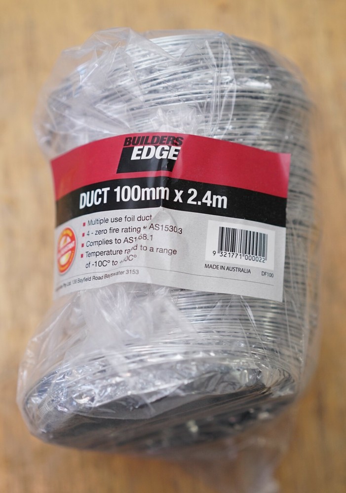 Builders Edge Duct 100m x 2.4m