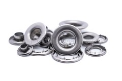 16mm Grommets eyelets marine grade stainless steel rolled rim heavy duty tools