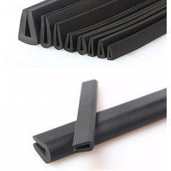 Edge Protection Frame Profile 3mm – 20mm Rubber Edging Trim Seal U-Shape Slot