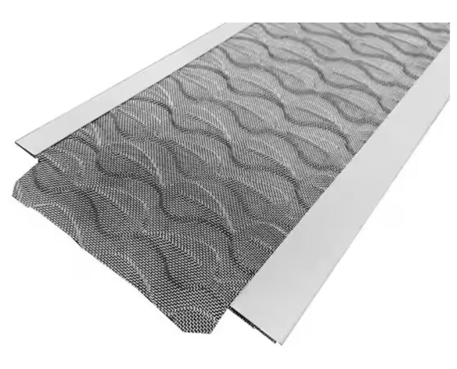 Best-1 Gutter Guards Gutter Guards and Strainers 3’L X 5″ W Flex Fit Alum. 25pc