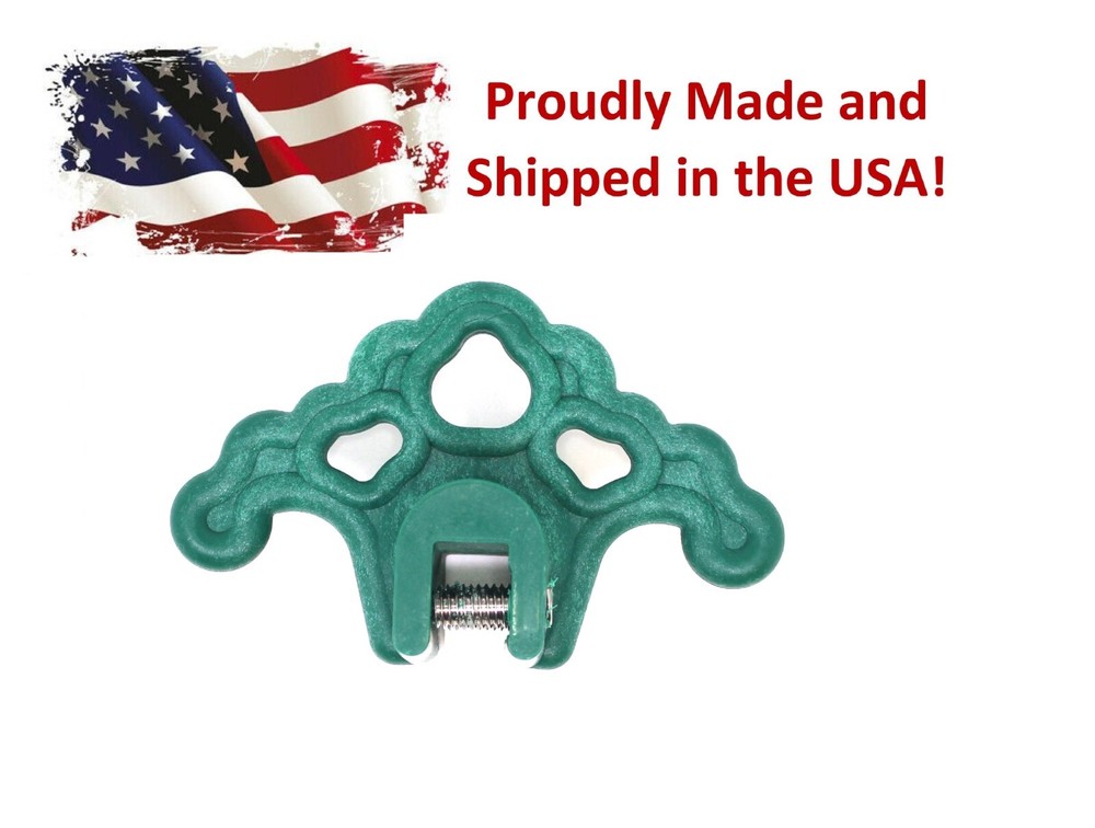 Green Plastic Roof Ice Snow Standing Seam Metal Roof Guards 1, 5 or 10 pack