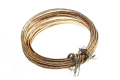 Picture Mirror Frame Hanging Wire 12kg Breakweight 6m Brass 20 Rolls