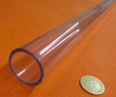 Kmac Polycarbonate Lexan Tube/ Tubing 1.375″ x 1.125″ (1 3/8″ x 1 1/8″)