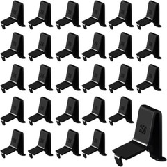 Shelf Clips Hosrnovo 28PCS Adjustable Supports Clip for 255 Standard Pilaster