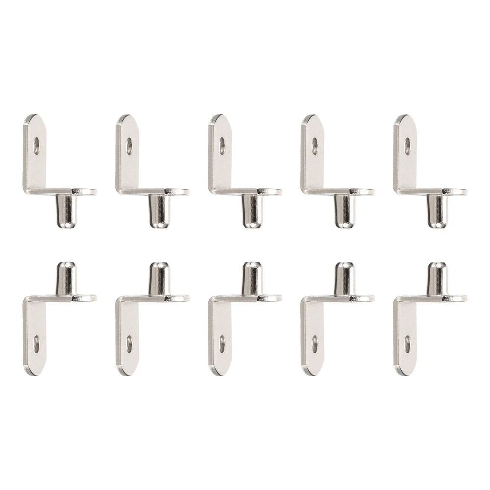 20 Pcs 0.2″x0.31″(DxL) L-Shelf Support Peg Good for Furniture Shelf Bracket Pegs