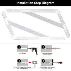 Shelf Brackets 18 Inch x 12 Inch, Heavy Duty Shelf Brackets 4 6 8 10 12 14 16…