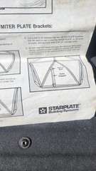 45X Starplate Building System Miter Plate #MP-4