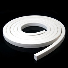 Rubber Sealing Strips Silicone Sponge Seal Strips Square Foamed Rubber Gaskets