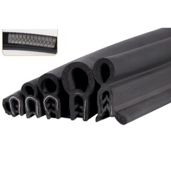 EPDM Rubber U-Shape Edge Trim Sealing Strip Car Door Guard Seal Edging Protector