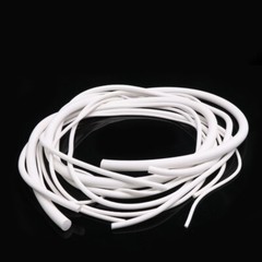 Sponge Cord White Silicone Rubber Foam Gasket Trim Seal 2mm 3 4 5 8 10 12 14mm