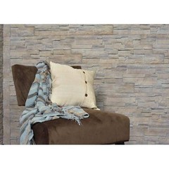 Dry Stacked Stone 41-1/2 in. x 13-1/8 in. Limestone Vinyl Siding (10-Pack)