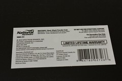 Lot of 3 National Hardware 1163BC Steel Indio T-Strap 5″ x 17-1/2″ x 11-1/4″