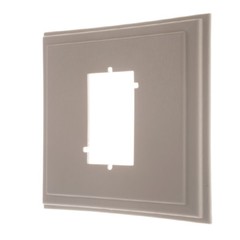 Severe Weather 7.62-in x 7.8-in Clay Vinyl Electrical Outlet Mounting Block