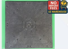 10 Pack 16″x16″ Heavy Duty Composite Pier Pads Mobile Home Blocking Pads