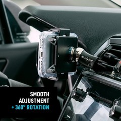 Nite Ize Steelie 360-Degree Magnetic Universal Phone Mount Squeeze Vent Kit