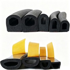 EPDM Rubbe Self Adhesive Backed Foam Sponge Strip Roll Sheet Tape Sticky Seal