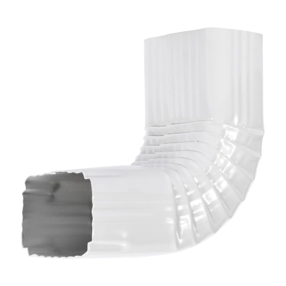 VYH Downspout Gutter Elbows （Positive Elbow，3″x4″ 90 Degrees Style A Gutter E…