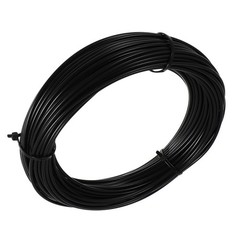1 Roll Black Coated Stainless Steel Wire Rope Heavy Duty Cable Strand Indoor