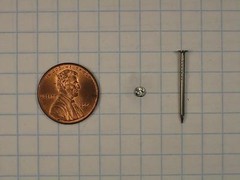 400 WIRE NAILS #17 x 7/8″ LONG,STEEL, 1/8″ HEAD DIAMETER, 0.0540″ SHANK DIAMETER