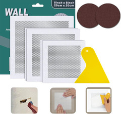 4/6/8 Inch Drywall Repair Kit for Wall & Ceiling, 8 Pack Heavy Duty Self-Adhe…