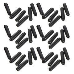 600 Pcs Rubber Screw End Cap Protector Sleeves for Bulk Protective