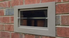Ultra CSV™ Replacement Crawl Space Vent Kit- Foundation Vent Kit- Gray
