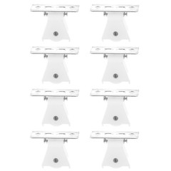 8Pcs Practical Curtain Track Roller Locks Cord Lock Accessories