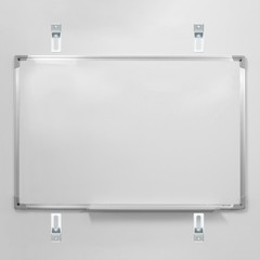 12 Set L Shape Whiteboard Mounting Hardware Wall Support Fastener for Office