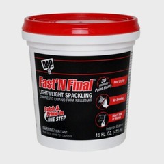 DAP Fast ‘N Final Ready to Use White Lightweight Spackling Compound 16 oz