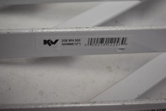 Knape & Vogt White Steel Bracket 12″ L 600 lb 208-WH-300 No Screws Lot of 10