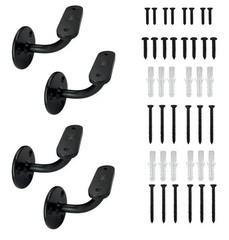 Set 4-Stainless Steel 304 [Marine Grade] Wall Mount Handrail Brackets Stair Rail