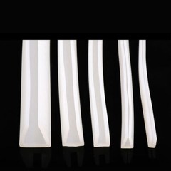 U Channel Edging Trim Seal Square U-Shaped Bumper Multiple Sizes Silicone Rubber