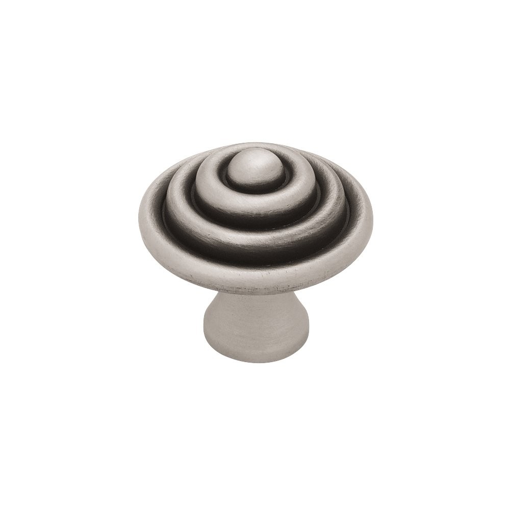 Liberty PBF528-BSP-C 38mm Domed Rings Kitchen Cabinet Brushed Satin Pewter