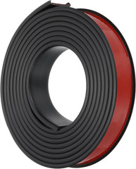 TPE U-Shape Edge Banding, 1 Inch X 9.8Ft Self Adhesive Flexible Veneer Edging Tr