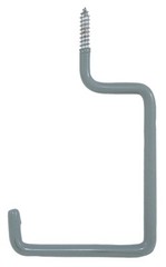 6-1/2-Inch Screw-In Utility Hook, 2-Pack – SS17