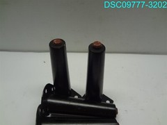 QTY=4: BLACK WOODEN TABLE LEGS 8-3/4″ L WITH 5″ METAL PLATE