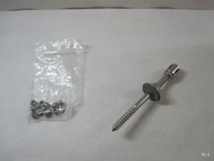48 Qty 4-3/4″ Stainless Steel Wire Rope Trellis Fitting Bolts