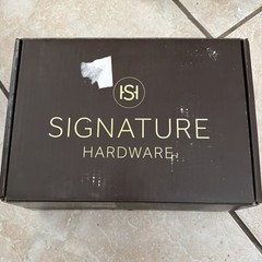 Signature Hardware Lexia Pressure Balance Shower Trim Kit Only MB